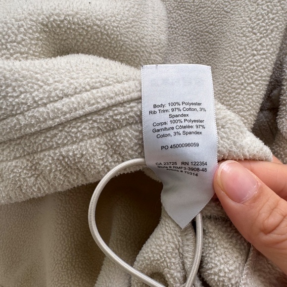 Tna Polar Zip Fleece Cropped Sweater - Picture 3 of 3